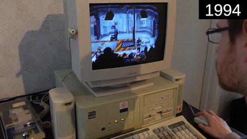 Thumbnail for the episode about what gaming on a 396 in 1994 was like