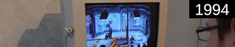 Thumbnail for the episode about what gaming on a 386 in 1994 was like