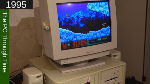 Thumbnail for the episode about what using the 386 in 1995 might've been like.